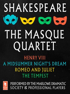 cover image of Shakespeare, The Masque Quartet